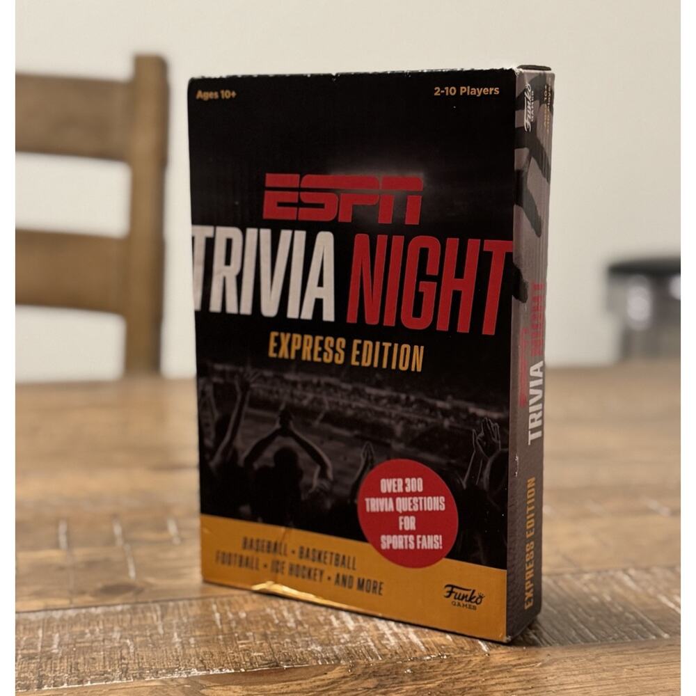 Funko Games ESPN Trivia Night Express Edition Trivia Game